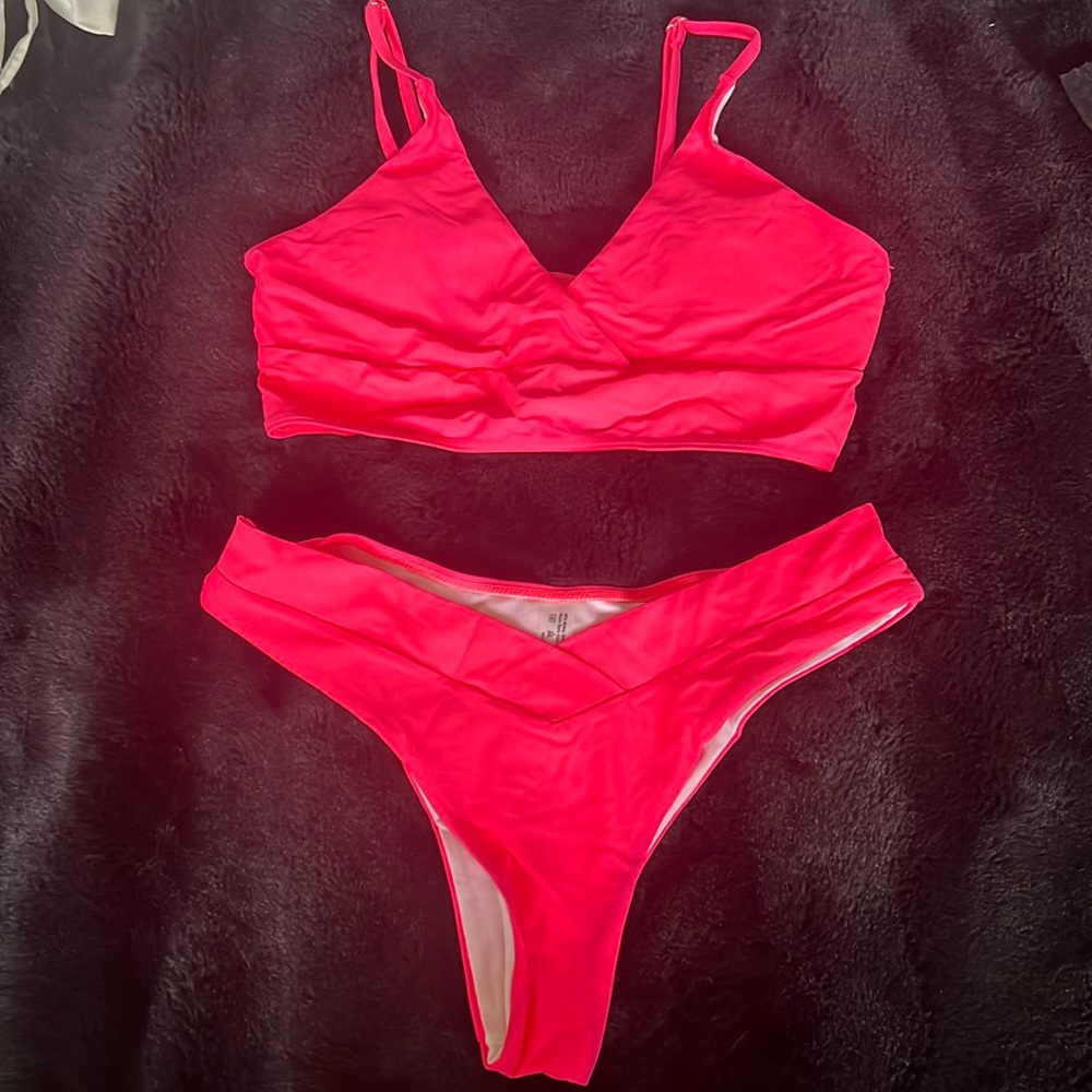 Neon Pink Bikini